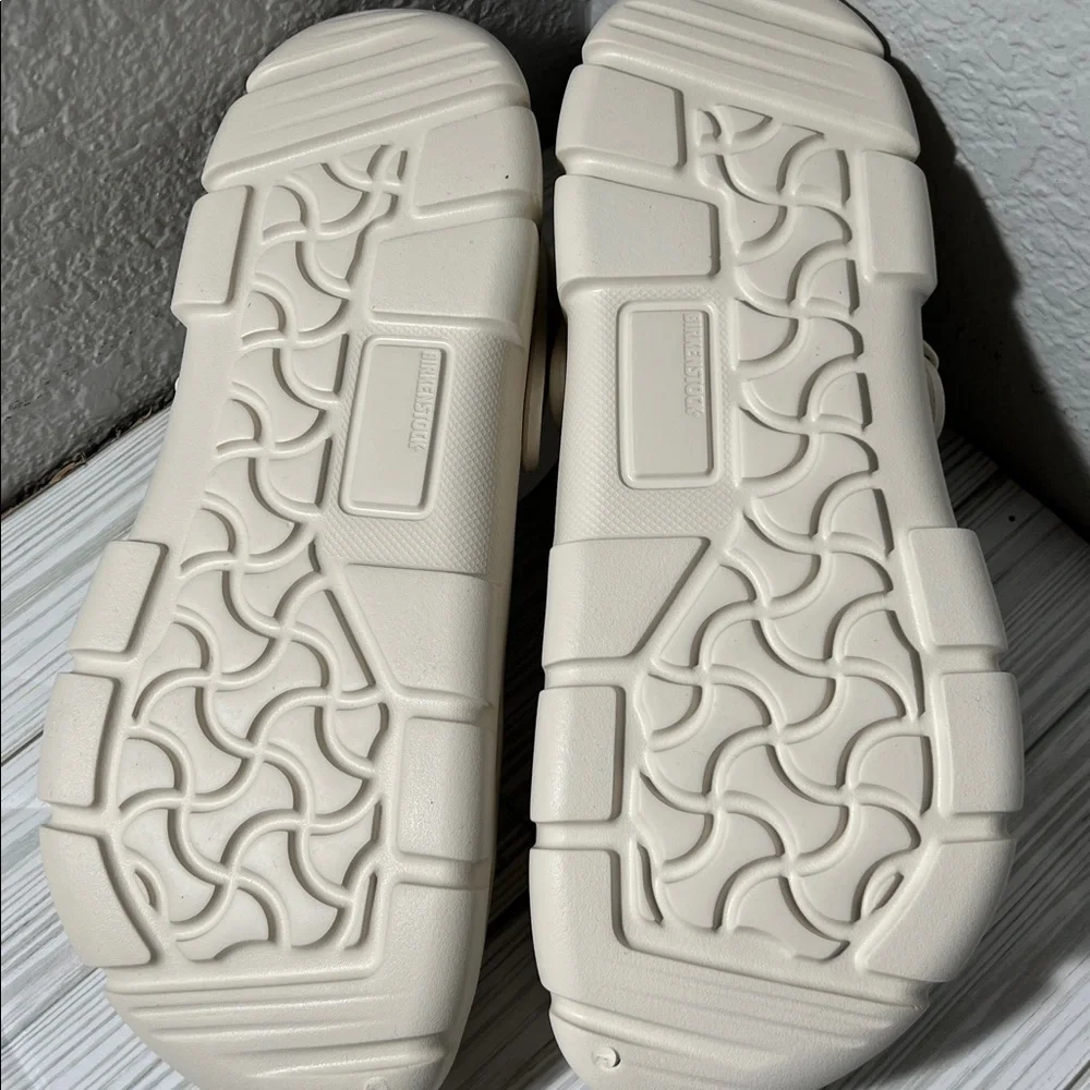 Birkenstock Birki Flow‎ EVA Clogs slip on sandals eggshell white EU 44 men’s 11